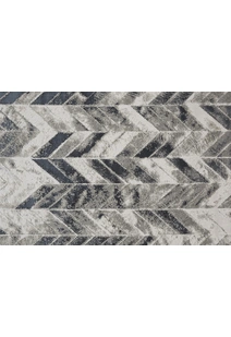 Mosaic Monotone Chevron Rug