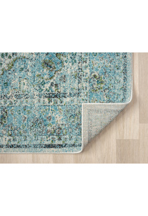 Messi Aqua Classic Overdyed Rug