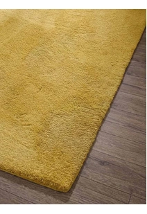 Mojito Plain Yellow Shaggy Rug