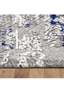 Morris Grey Contemporary Rug