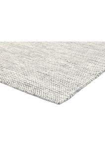 Natura Grey Wool Flatweave Rug