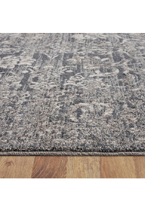 Orel Grey Transitional Floral Rug