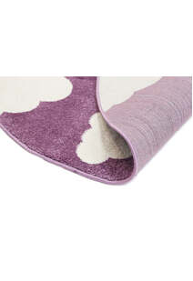 Petite Kids Purple Cloud Rug