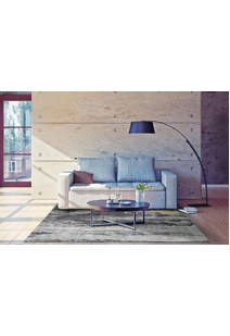 Roma Grey Modern Abstract Rug