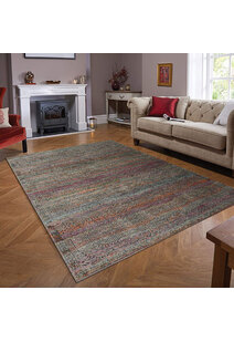 Saba Geometric Transitional Rug