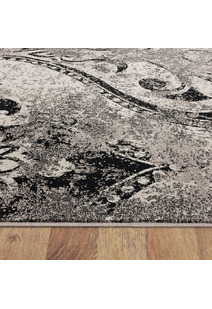Sade Grey Contemporary Rug