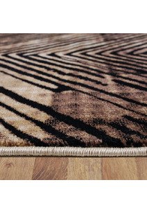 Sade Beige Geometric Rug