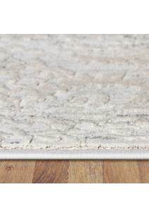 Saul Beige Transitional Floral Rug