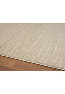 Serenade Beige Striped Rug