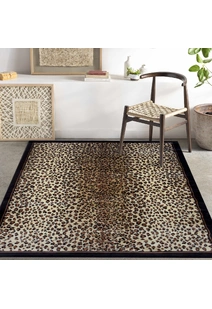 Safa Leopard Animal Print Rug