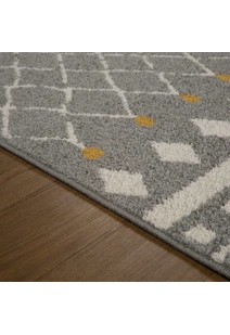 Sina Diamond Pattern Modern Rug