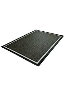 Storm Black Indoor Outdoor Rug