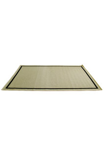 Storm Flatweave Border Rug