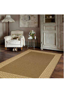 Sama Greek Key Flatweave Rug