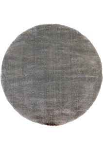 Soft Plain Dark Grey Shaggy Rug