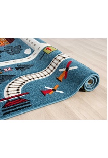 Speedy Kids Town Road Rug