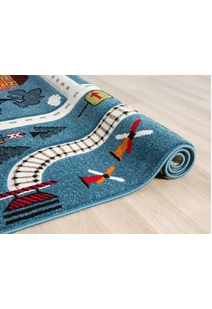 Speedy Kids Town Road Rug