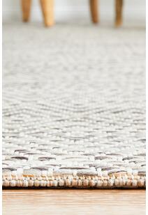 Terry Geometric Outdoor Rug