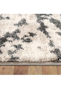 Unique Modern Grey Abstract Rug