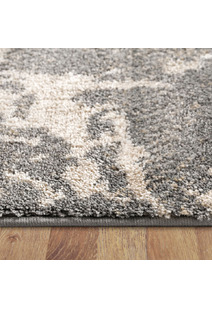 Unique Modern Grey Abstract Rug