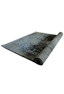 Valentino Black French Floral Rug