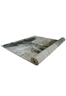 Valentino Black Abstract Rug