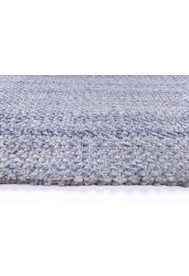 Zuri Blue Hand Loomed Wool Rug