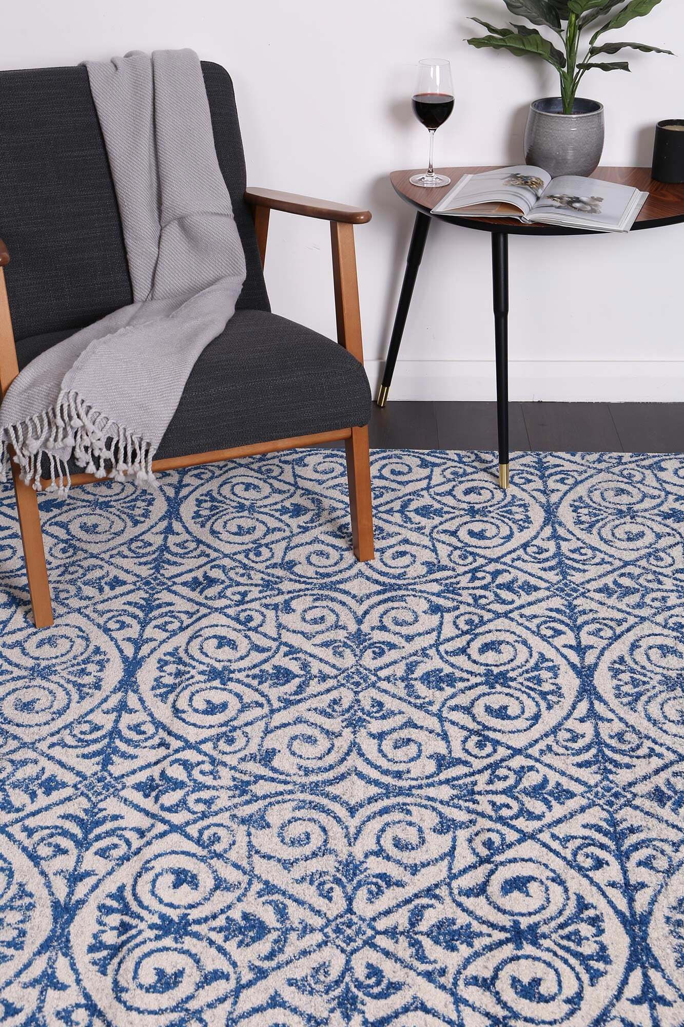 Donna Traditional Lattice Rug