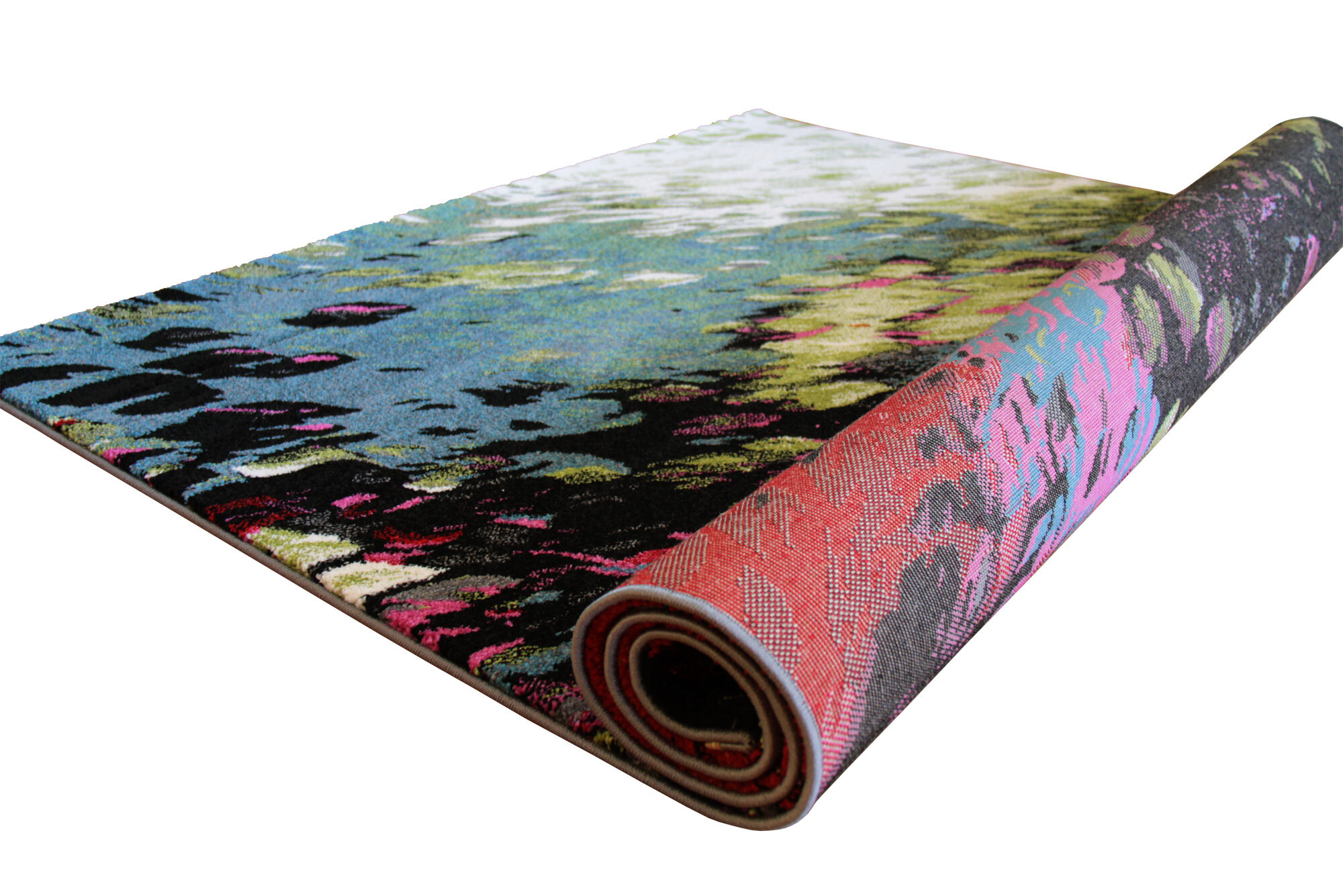 Large View Adobe Modern Abstract Rug