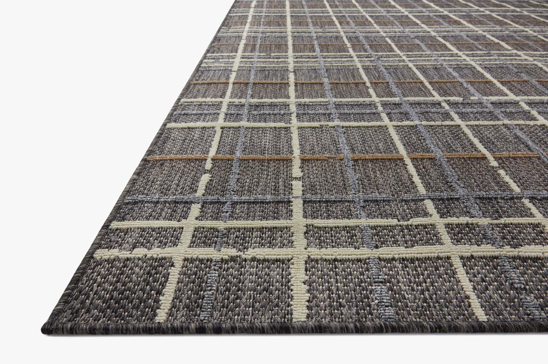 Large View Alfresco Striped Patio Rug