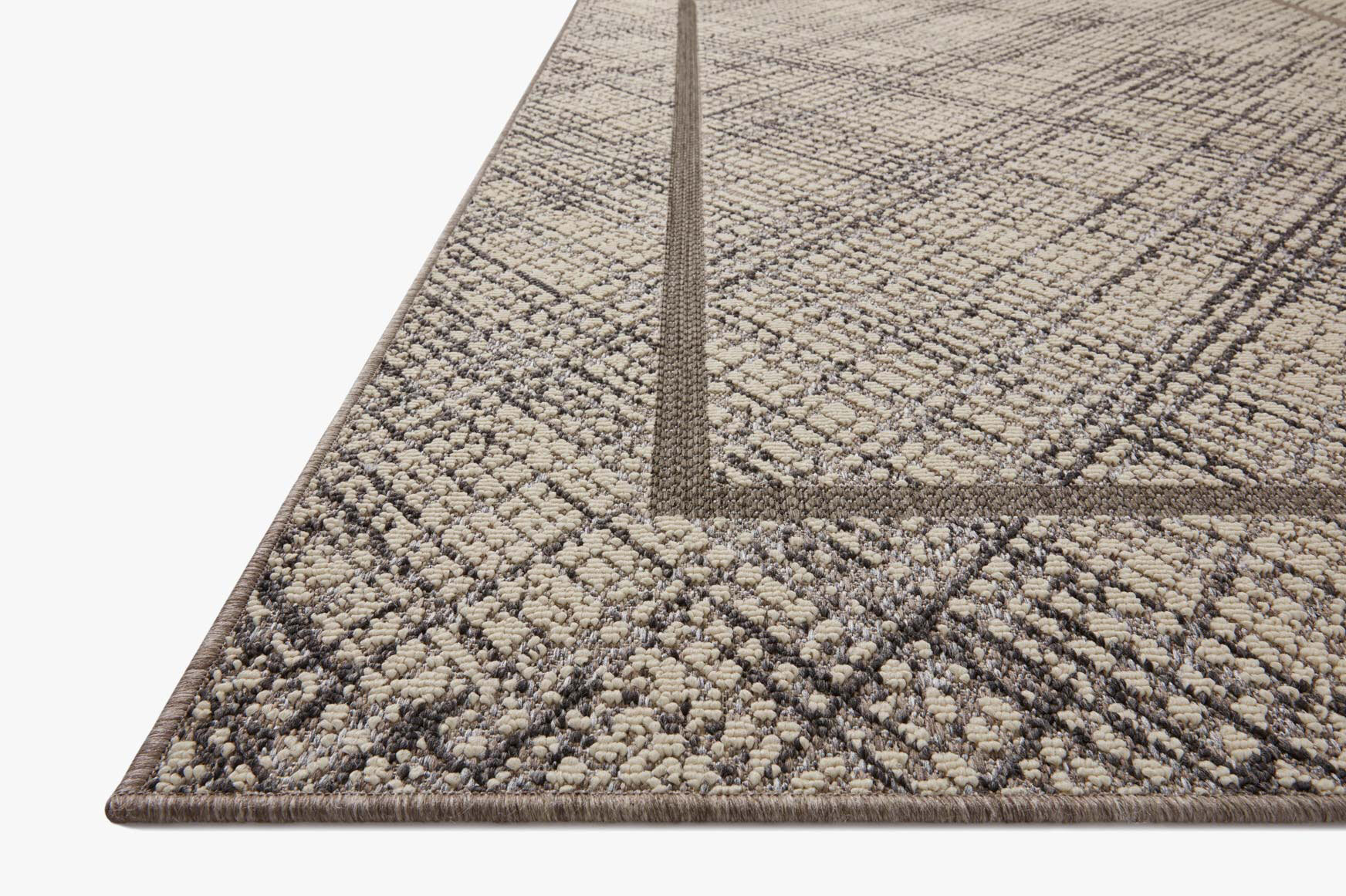 Large View Alfresco Border Patio Rug