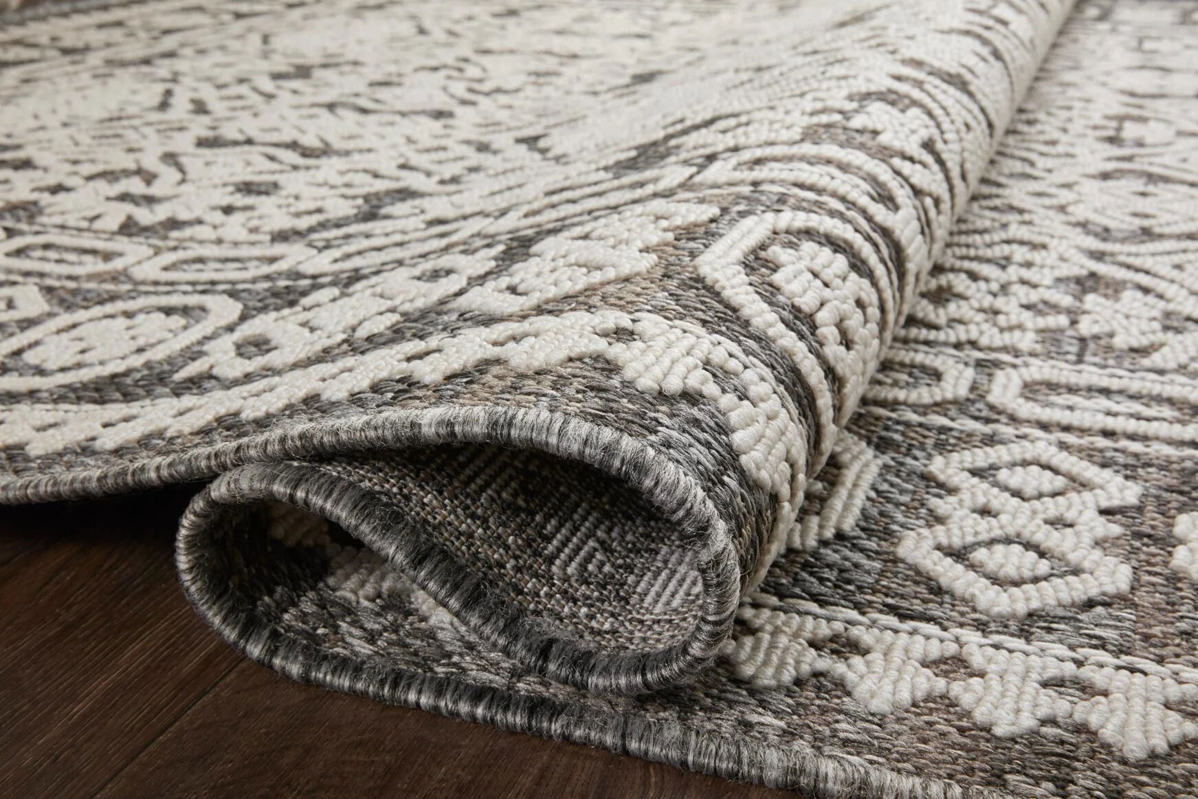 Large View Alfresco Medallion Patio Rug