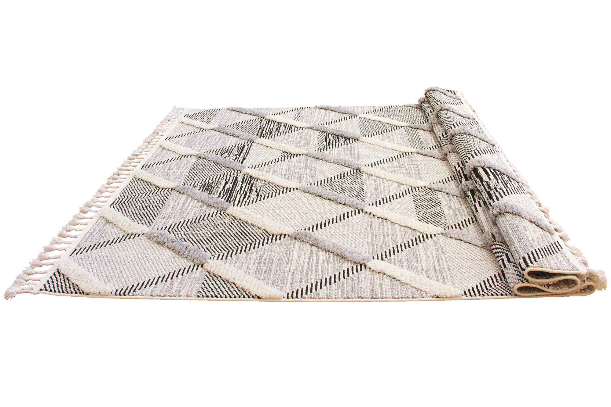 Large View Aroma Diamond Moroccan Rug