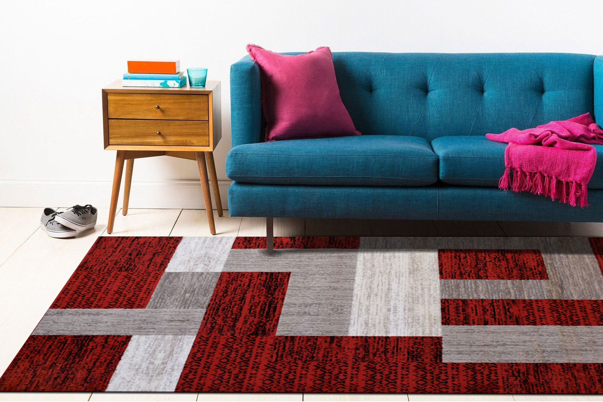 Large View Americo Modern Geometric Rug