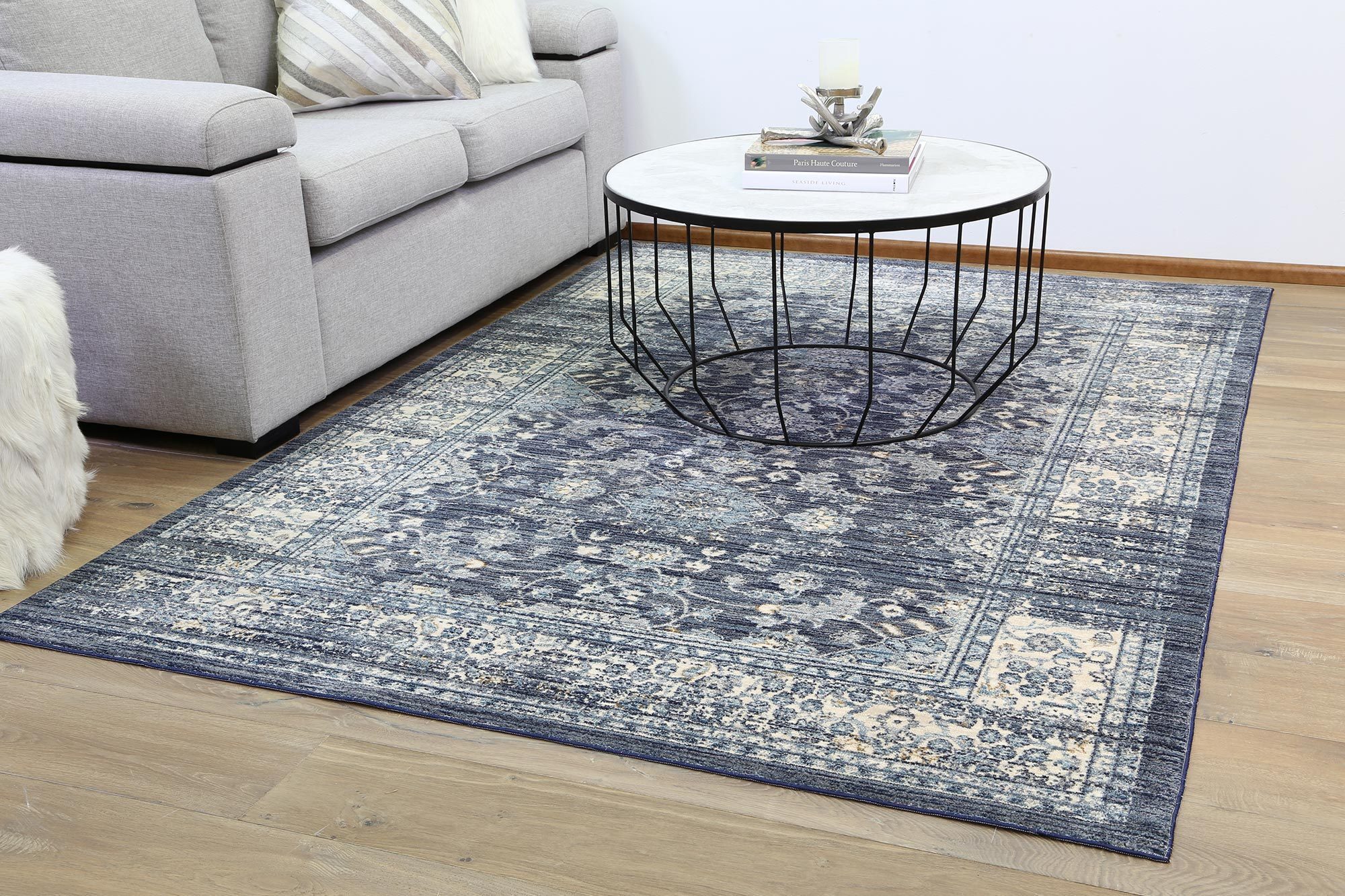 America Traditional Rug Blue Rugs Afterpay & Zippay