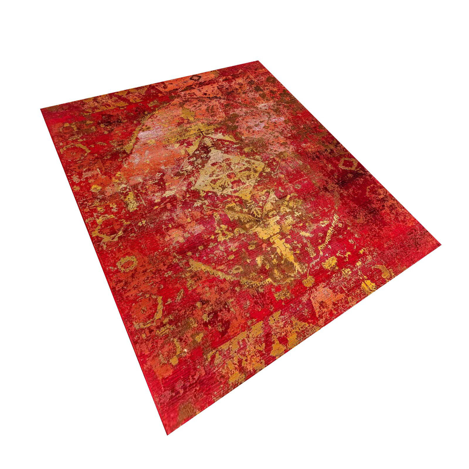 Large View Aperto Transitional Red Rug