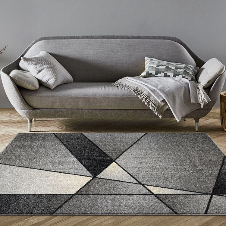 Large View Aria Grey Modern Abstract Rug