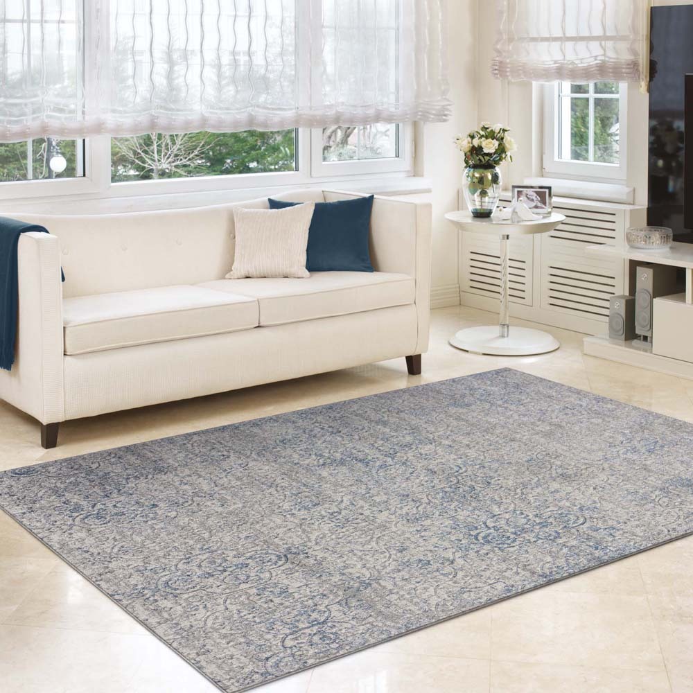 Ash Contemporary Trellis Rug