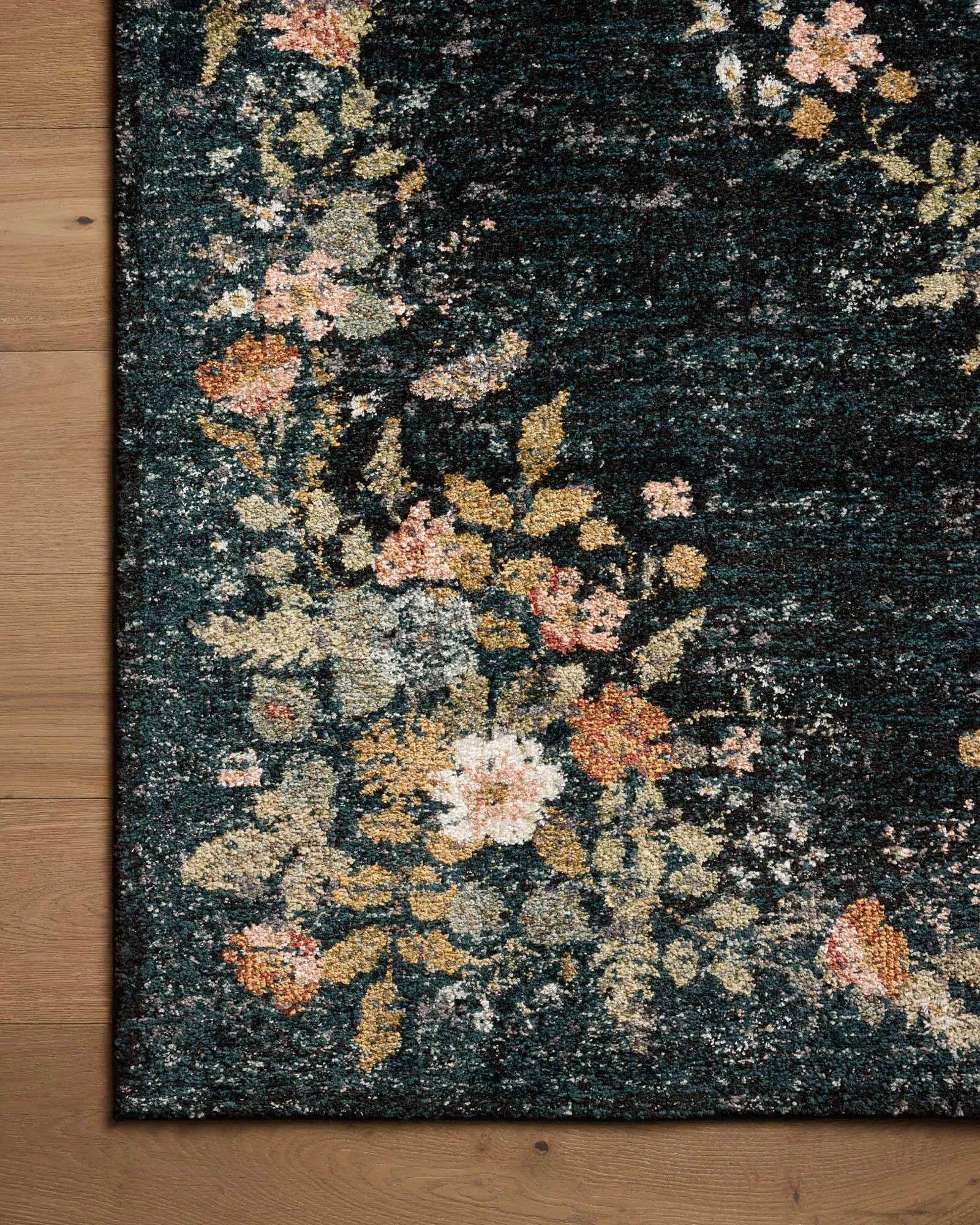 Large View Aubusson Floral Medallion Rug