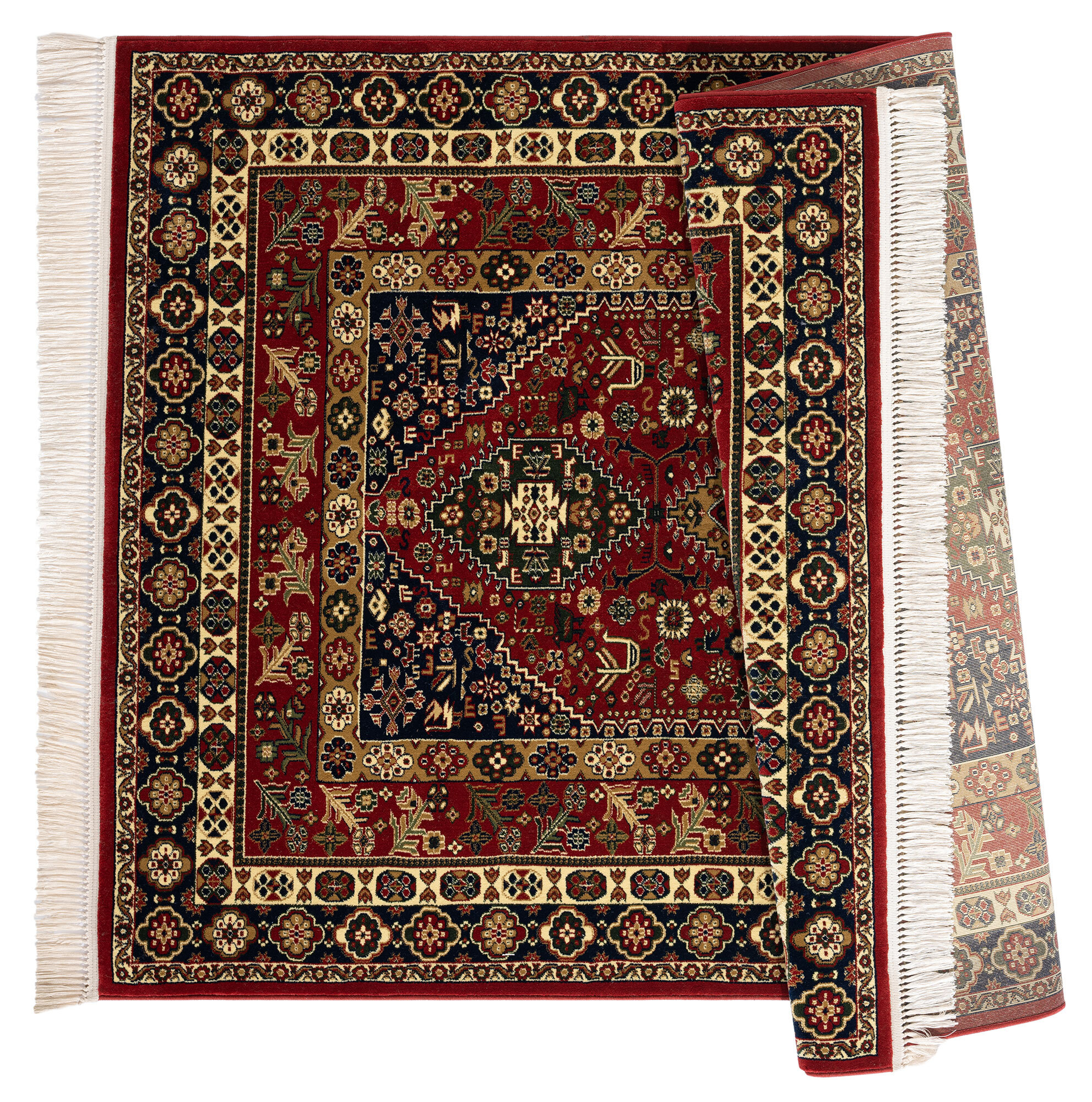 Large View Baloch Medallion Rug