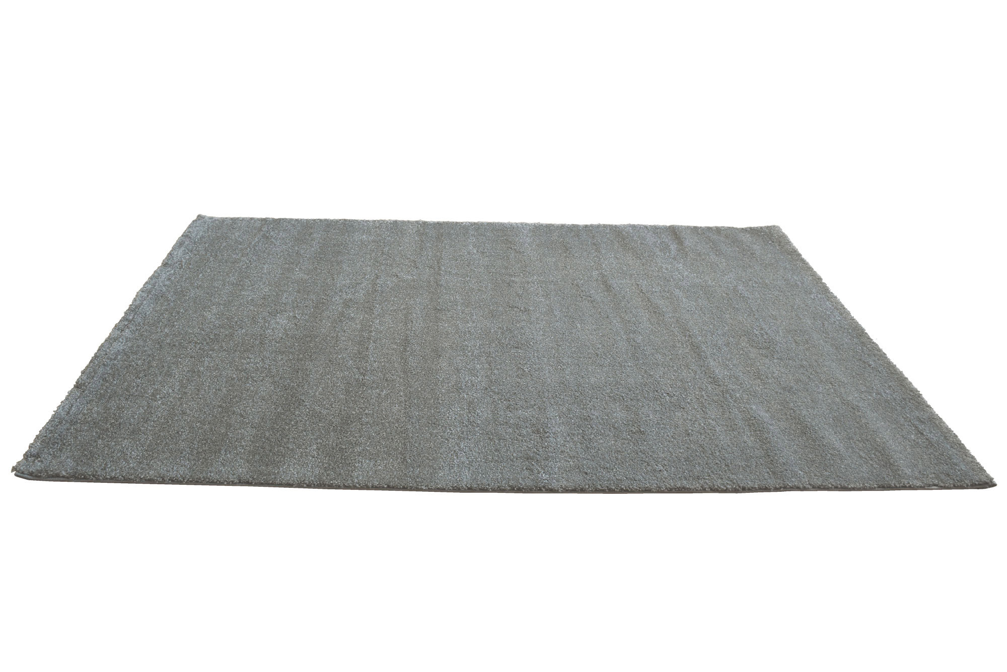Large View Bergamo Plain Grey Modern Rug
