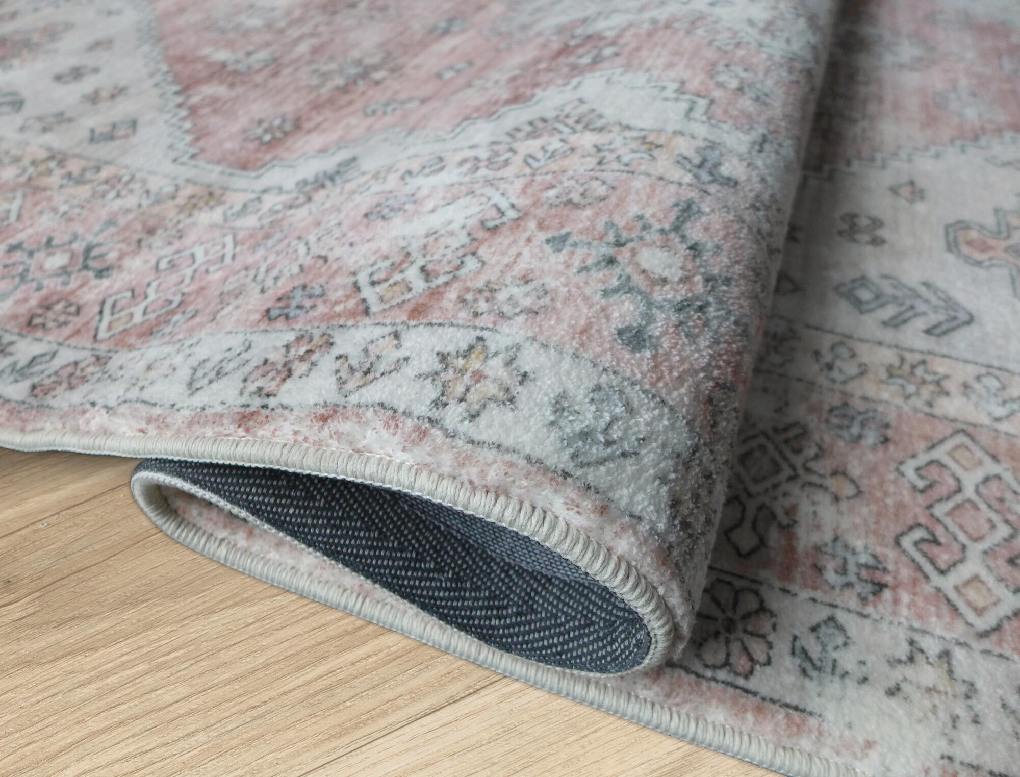 Large View Cato Traditional Medallion Rug