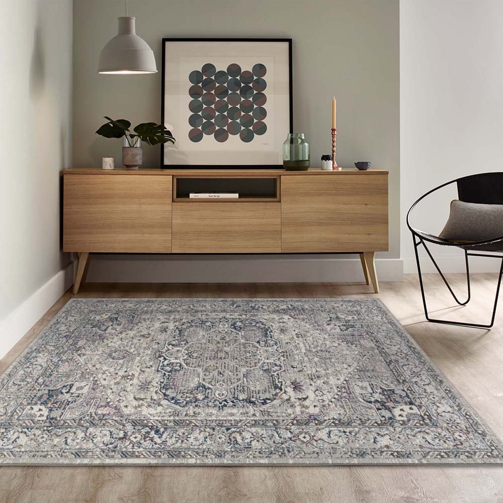 Large View Cade Traditional Medallion Rug