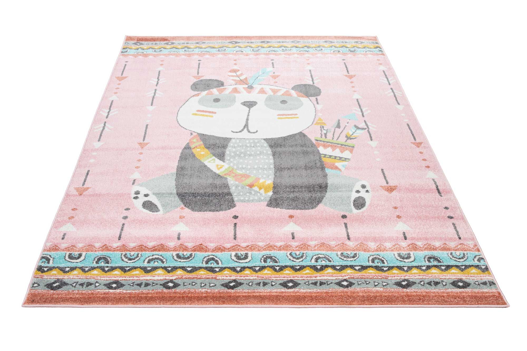 Candy Panda Bear Kids Rug
