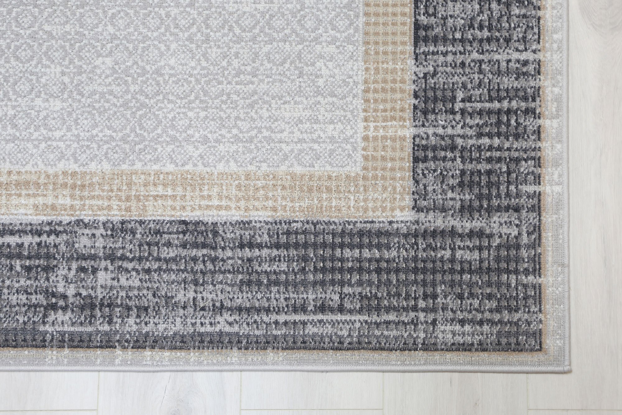 Large View Casa Modern Border Rug