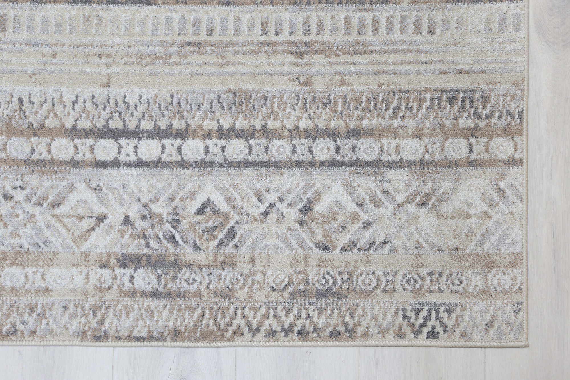 Large View Casa Striped Abstract Rug
