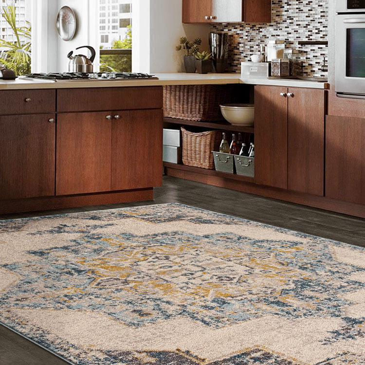 Cleo Traditional Medallion Rug