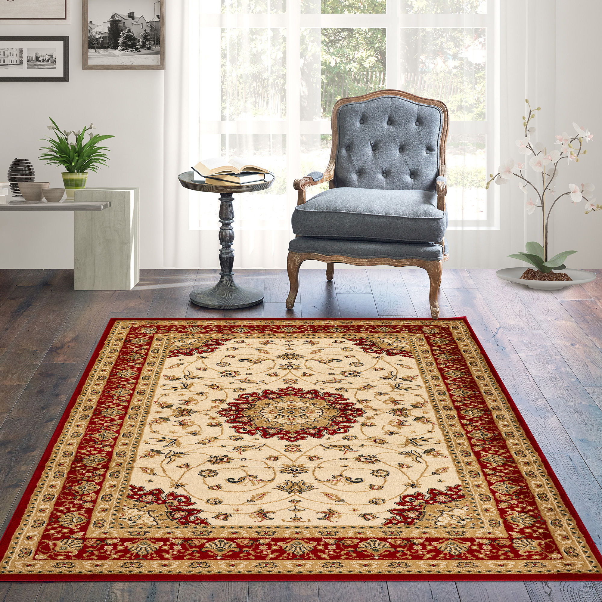 Coen Traditional Medallion Rug