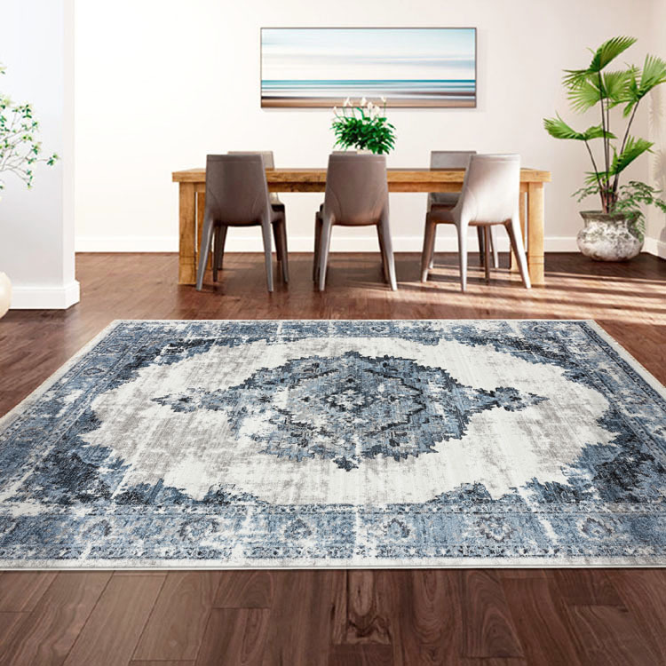 Large View Danny Traditional Medallion Rug