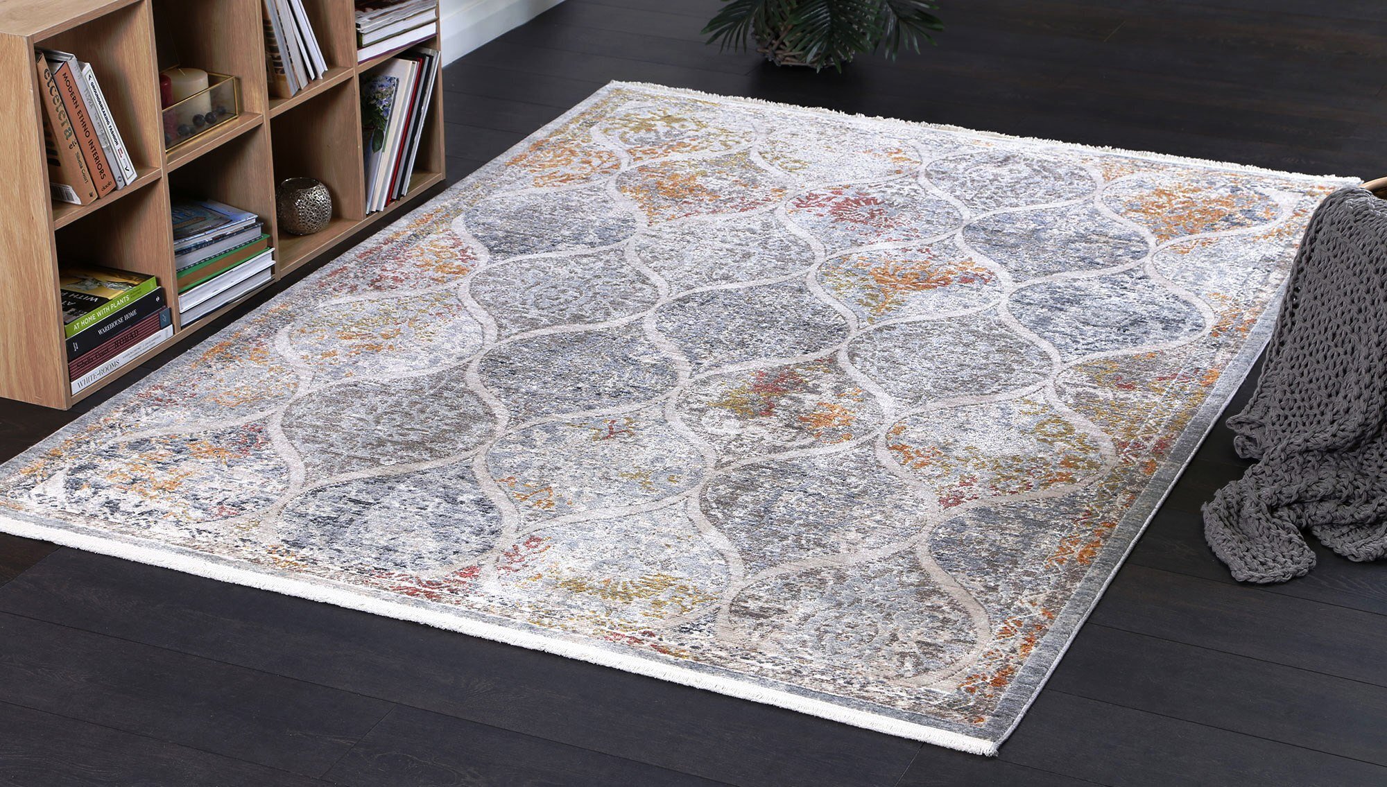 Darra Contemporary Trellis Rug